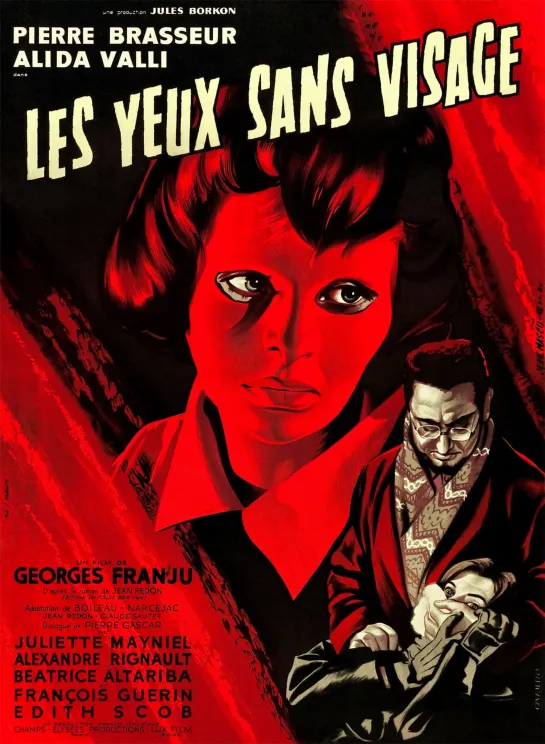 Les Yeux sans visage / Глаза без лица [1960, dir. Georges Franju]