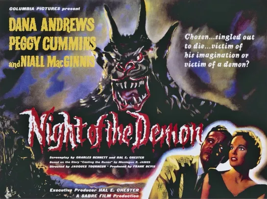 Night of the Demon / Ночь демона [1957, dir. Jacques Tourneur]