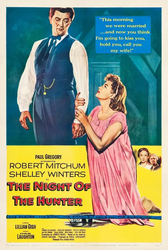 The Night of the Hunter / Ночь охотника [1955, dir. Charles Laughton]