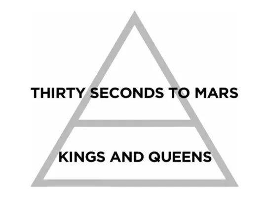 Thirty Seconds to Mars - Kings and Queens (Official Lyric Video)