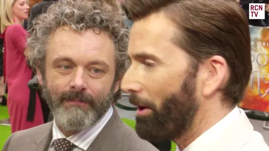 David Tennant and Michael Sheen being fans of each other (aka Michael being in love with David)