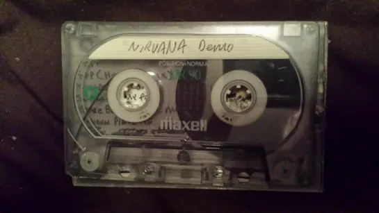 Second Nirvana demo Kurt Cobain gave me back in 1988