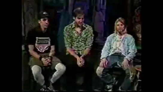 nirvana - 93 MTV In Utero Interview with NY & Phoenix