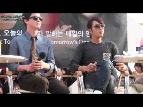 09.10.2011 jang keun suk  BIFF open talk 4