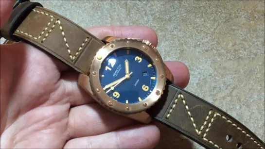 Zoretto Indy Bronze Watch Review.