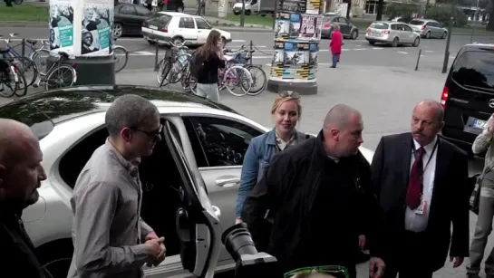 Wentworth Miller arrives at Kino Kijów during PKO Off Camera 2015