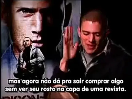 Global entrevista Wentworth Miller - Legendado