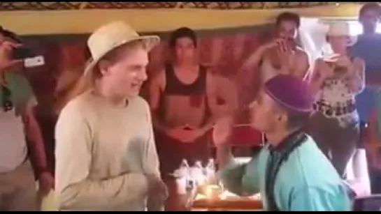 Wentworth Miller the prison break hero dance on moroccan music during his birthday