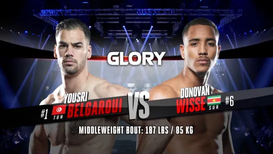 GLORY 65 Utrecht Yousri Belgaroui vs. Donovan Wisse