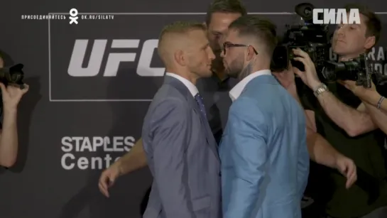 UFC 227  Media Day Faceoffs