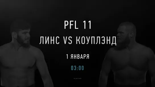 PFL 11 Тяжелый вес: Филипе Линс - Джош Коуплэнд