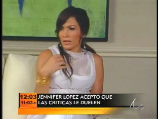 Jennifer Lopez - Press Conference Como ama una mujer - Puerto Rico 2006