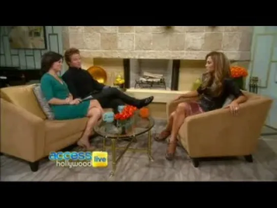 Jennifer Lopez on Access Hollywood Live - 01.18.11 Часть 1