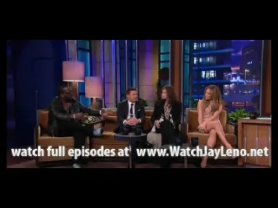 Jennifer Lopez in The Tonight Show with Jay Leno 2011.01.10