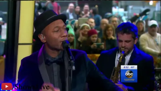 Zedd  Aloe Blacc - Candyman - LIVE Good Morning America 2016 Mar. 25