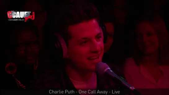 Charlie Puth - One Call Away (Live C’Cauet sur NRJ 19.01.2016)