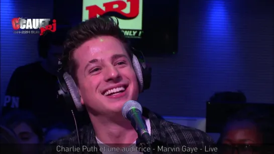 Charlie Puth - Marvin Gaye (Live C’Cauet sur NRJ 19.01.2016)