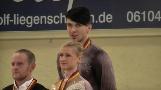 Nebelhorn-Trophy 2012 Pairs Medal Ceremony