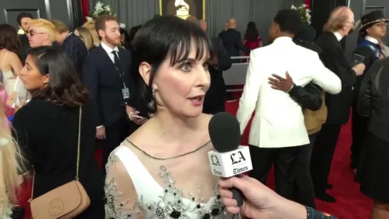 Enya - Grammy Interview (LA Times, 12.02.2017, Beverly Hills, California) USA