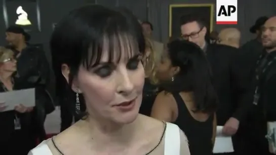 Enya - Grammy Interview (12.02.2017, Beverly Hills, California) USA