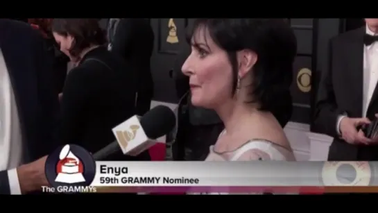 Enya - Grammy Red Carpet Interview (12.02.2017, Beverly Hills, California) USA