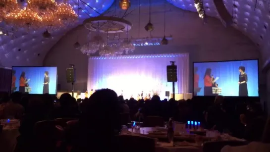 Enya at Charity auction dinner (Grand Prince Hotel New Takanawa, Tokyo, 22.03.2016) Japan