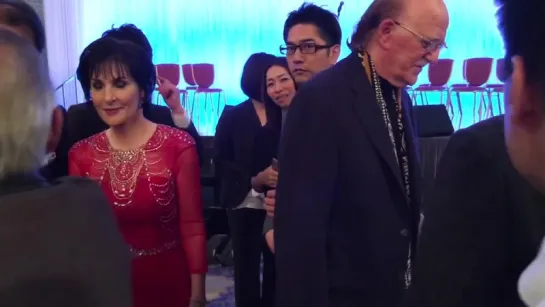 Enya & Nicky Ryan at Charity auction dinner (Grand Prince Hotel New Takanawa, Tokyo, 22.03.2016) Japan