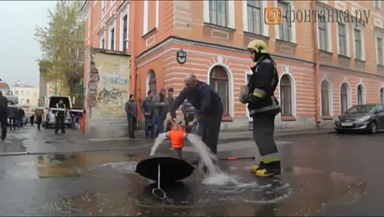 Пожар в Апраксином дворе. 05.05.14. /Фонтанка.ру.