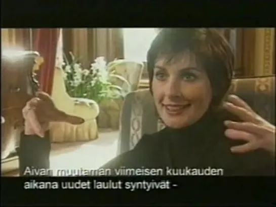 Enya - Interview on Finnish TV (2001)