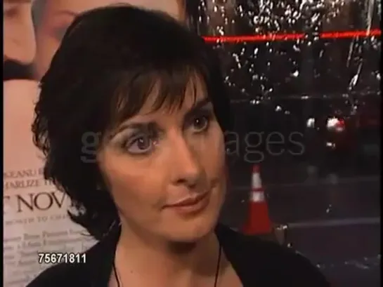 Enya -  'Sweet November' Premiere, Interview (12.02.2001) USA