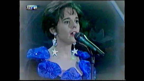 Enya - Caribbean Blue - Portuguese Song Contest Tv Show 90s