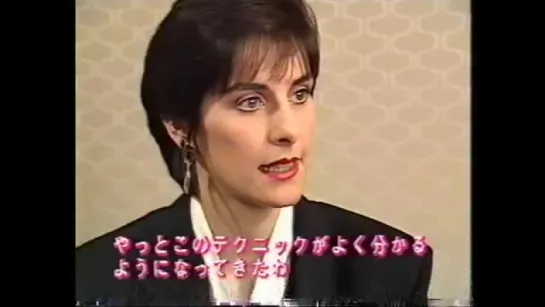 Enya - Watermark Interview (Music Box, 1988) Japan