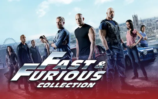 Форсаж: сборник фильмов 1-5 / The Fast and the Furious 1-5 (2001-2011) FullHD 60 FPS