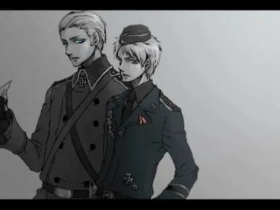 Axis Powers Hetalia Гилберт/Людвиг (Пруссия/Германия)