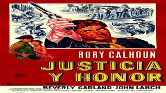 Western.-Justicia y honor.-(1958) (C).Español