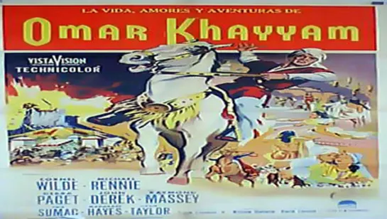 Cine Clásico.- Omar Khayyam.- (1957).Español