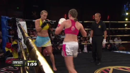 Jorina Baars vs Martina Jindrova at Lion Fight 25