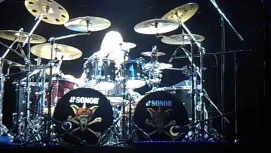 Running Wild - Michael Wolpers Drum Solo (Moscow, 08.04.2017)