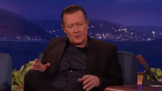 Robert Patrick Recreates His T2 Look  (Conan on TBS)