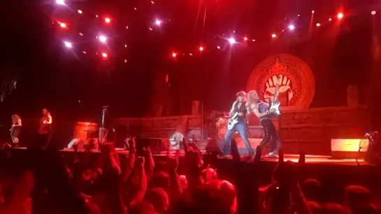 Iron Maiden - The Red and The Black (snippet) (Moscow, 25.06.2016)