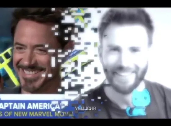 ▻ Robert Downey x Chris Evans