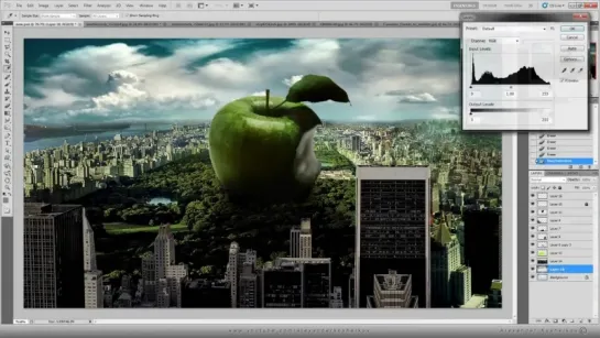 Speed Art Apple Forever (Photoshop CS 5)