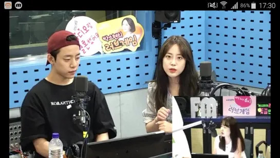 200819 Young Ji(Ёнджи) and Daehyun на радио шоу SBS Power FM Park Sohyun's Love Game