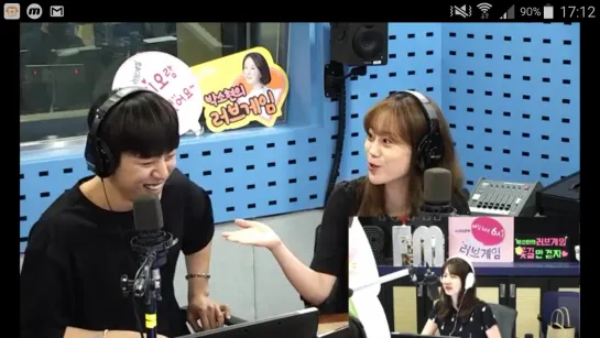 200715 Young Ji(Ёнджи) and Daehyun на радио шоу SBS Power FM Park Sohyun's Love Game