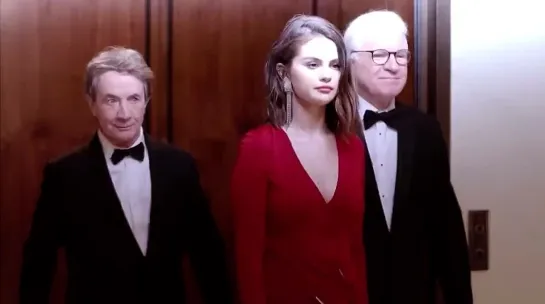 selena, Martin & Steve for Elle