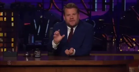 The late late show with James Corden