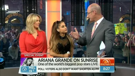 Ariana Grande - Break Free (Live Sunrise Show Australia 8.09.2014)