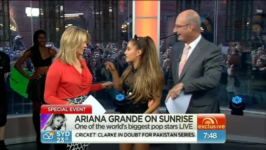 Ariana Grande - Problem (Live Sunrise Show Australia 8.09.2014)