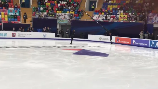 Rostelecom Cup 2018, официальная тренировка 15.11.2018