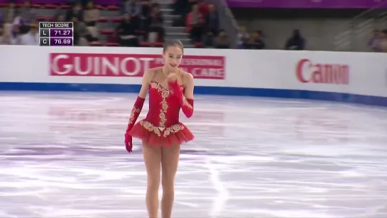 2016 ISU Junior Grand Prix Final - Marseille - Ladies Free - Alina ZAGITOVA RUS